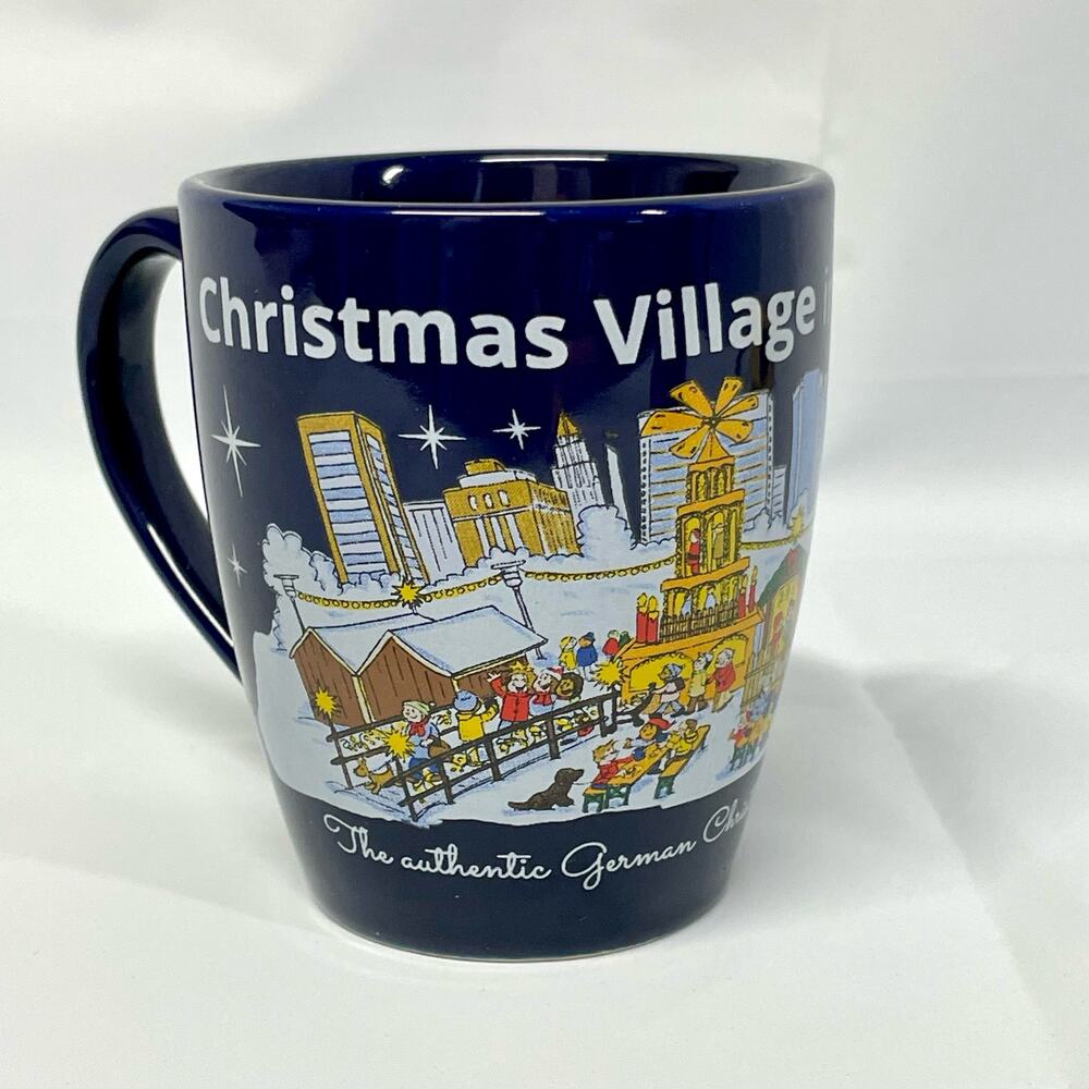 Christmas Village in Baltimore Coffee Mug The authentic German Christmas Market